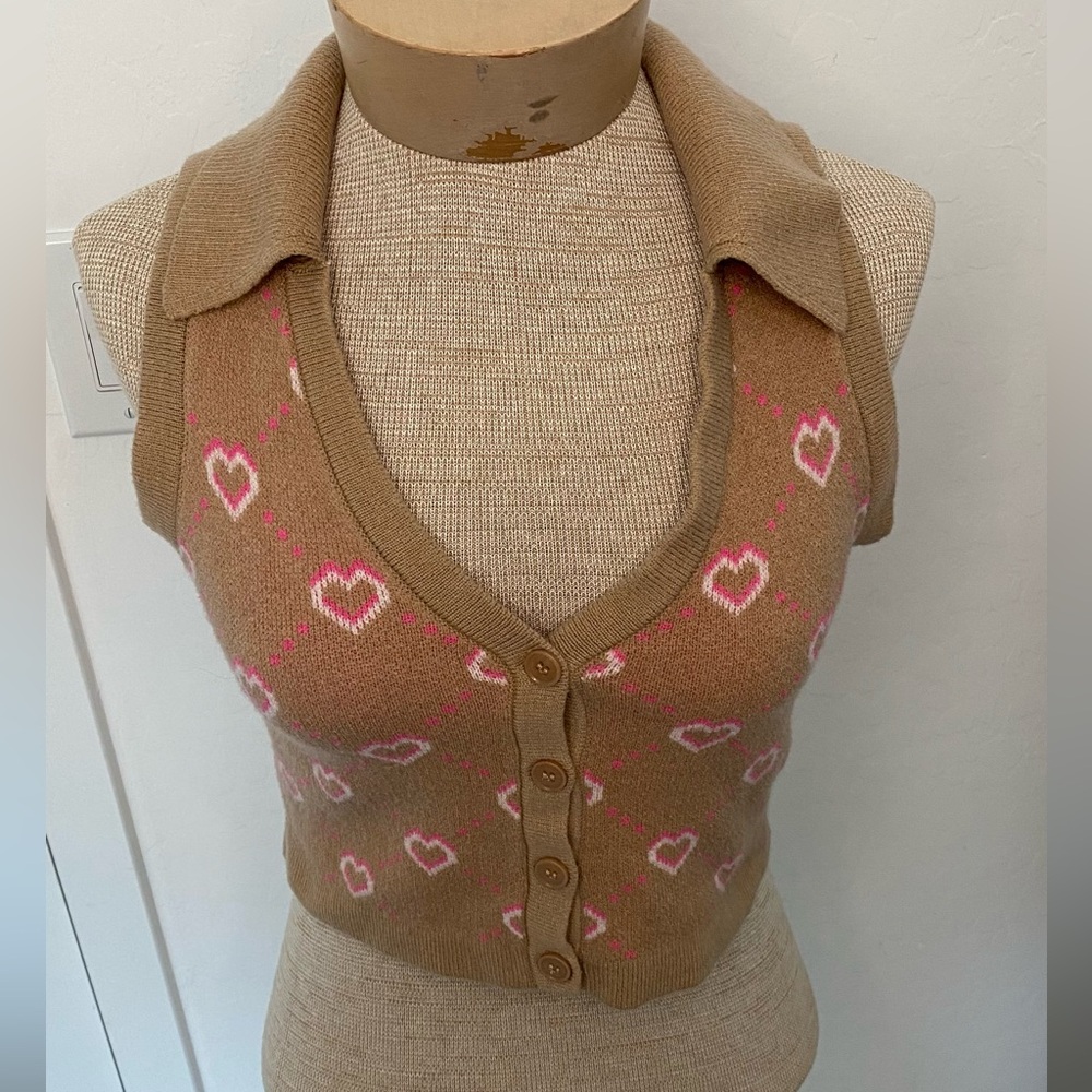 Women’s Heart Crop Top